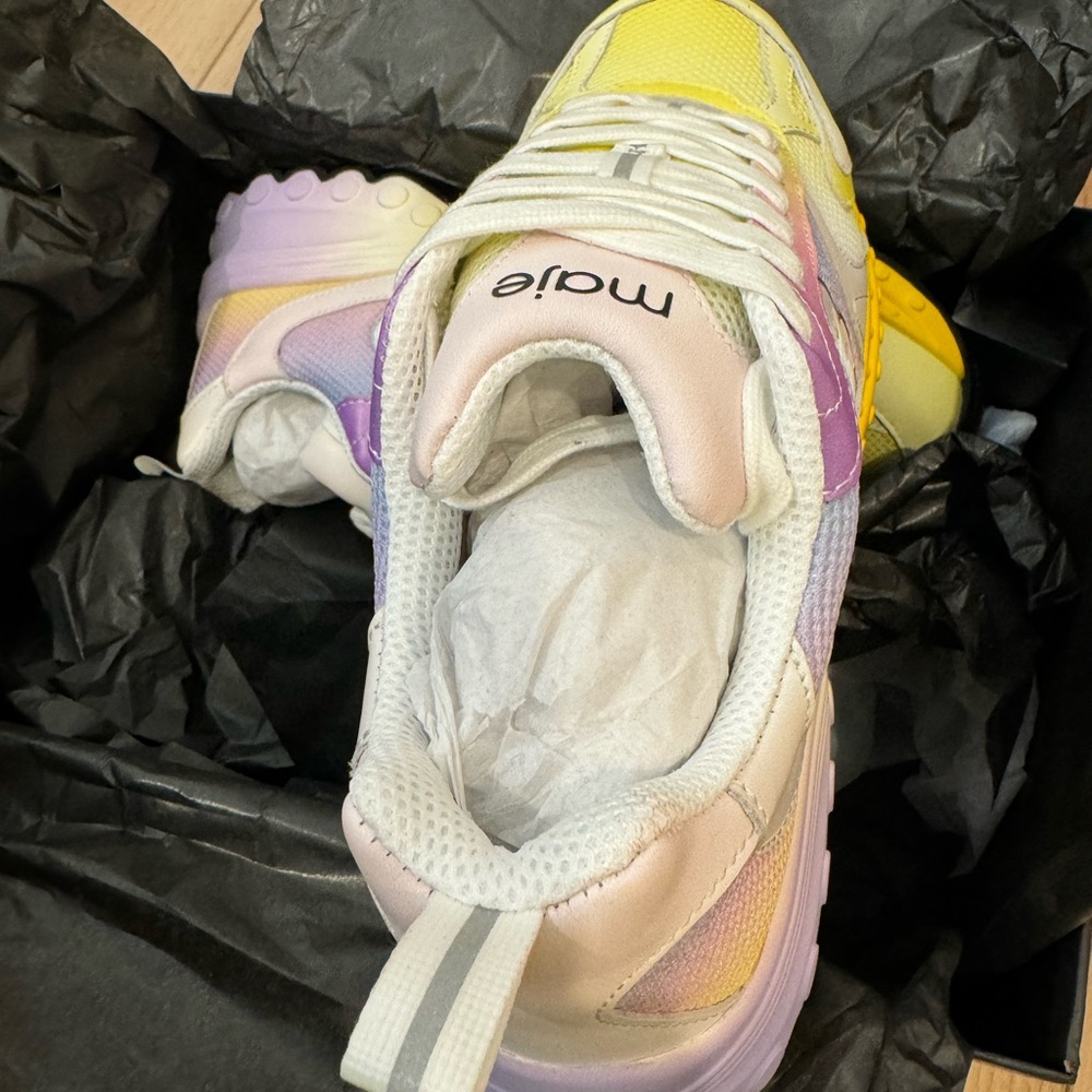 Maje Multicolore Funga Gradient NWT Athletic Shoes - Picture 2 of 5
